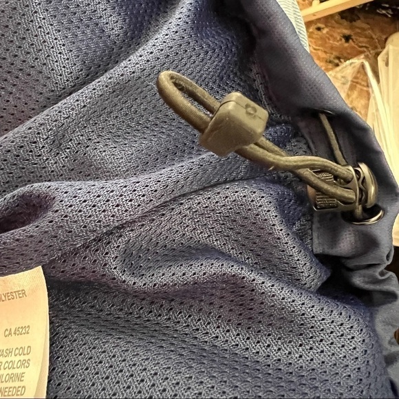 Snake Eyes Weather 18 Navy Blue Windbreaker Golf Vest - Picture 5 of 6